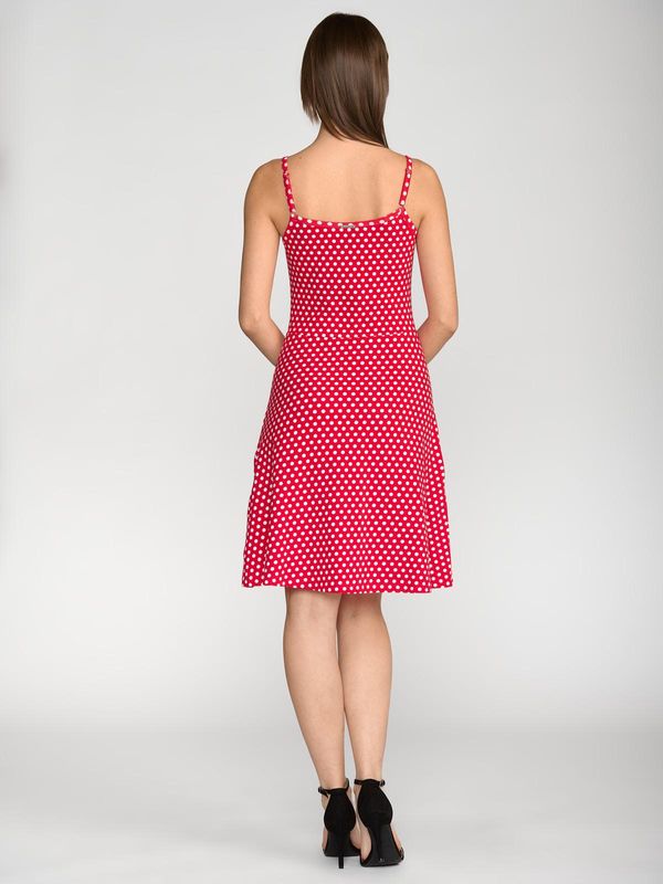 Nastrovje Potsdam Pussy Deluxe Dotties Classic Dress Female Rot Allover