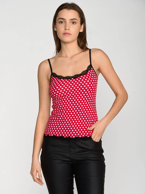 Nastrovje Potsdam Pussy Deluxe Dotties Classic Top Female Rot Allover