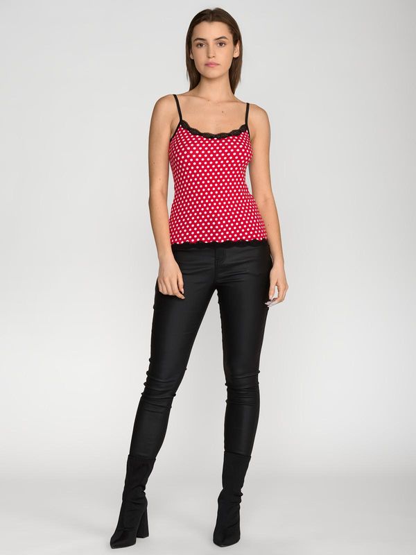 Nastrovje Potsdam Pussy Deluxe Dotties Classic Top female rot allover Nastrovje Potsdam Pussy Deluxe Dotties Classic Top female rot allover