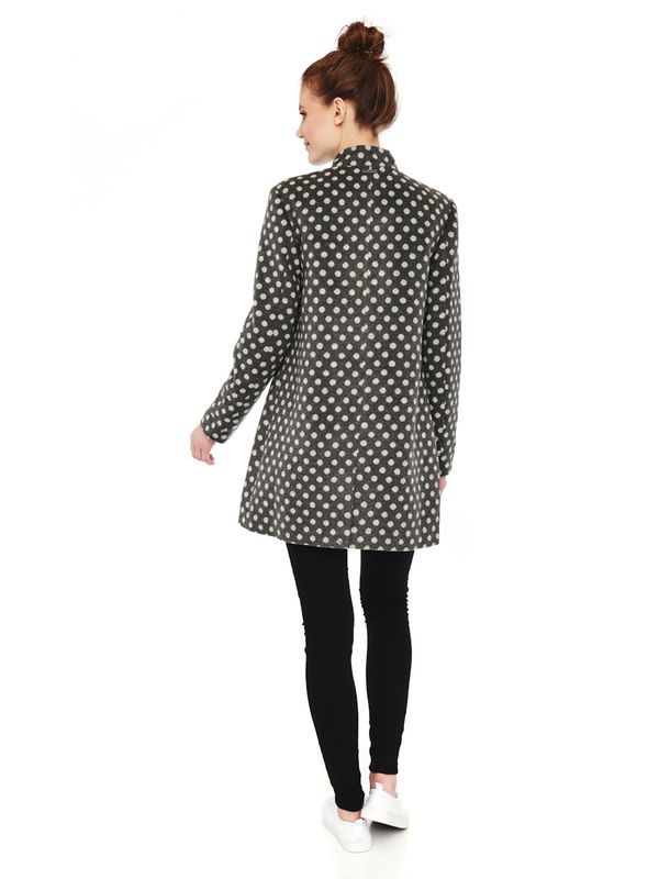 Nastrovje Potsdam Pussy Deluxe Dotties Kurzmantel Grau