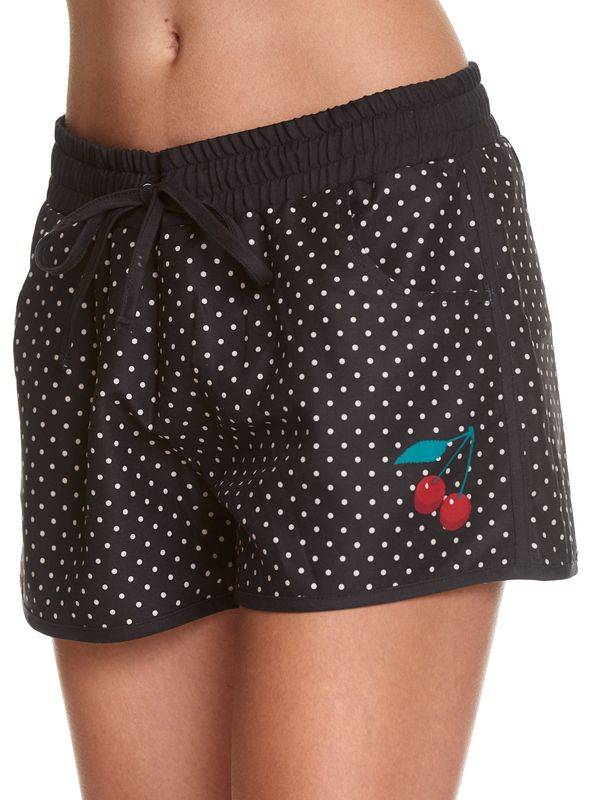 Nastrovje Potsdam Pussy Deluxe Minimal Dots Damen Boardshorts Schwarz Allover