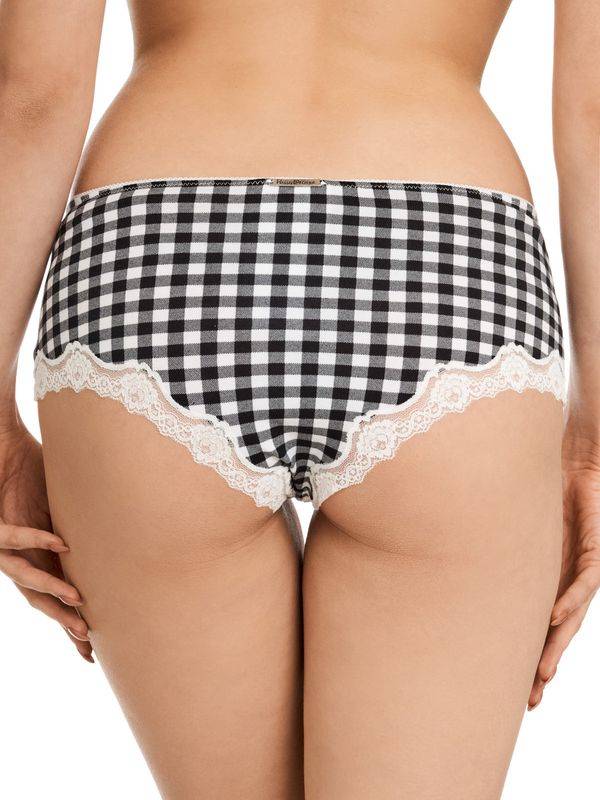 Nastrovje Potsdam Pussy Deluxe Plaid 3er Set Hipster Damen Hipster-Set Mehrfarbig