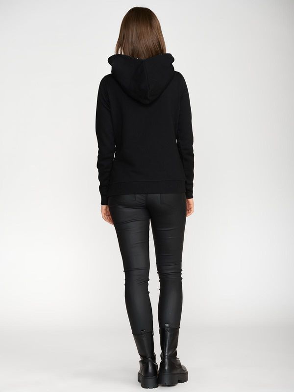 Nastrovje Potsdam Pussy Deluxe Special Cherries Shawl Hoodie Damen Kapuzenpullover Schwarz/allover