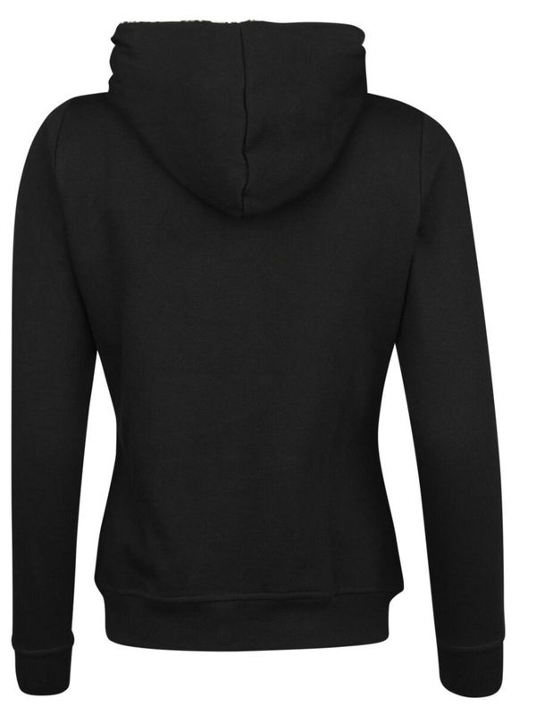 Nastrovje Potsdam Pussy Deluxe Special Leo Shawl Hoodie Damen Kapuzenpullover Schwarz/allover