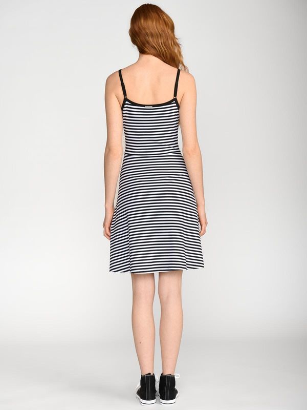 Nastrovje Potsdam Pussy Deluxe Stripey Classic Dress Female Schwarz/weiß