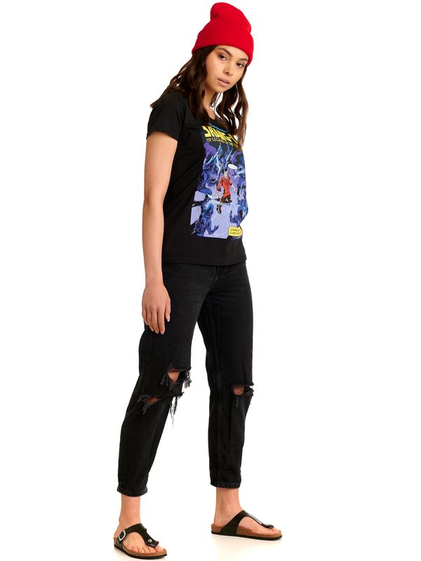 Nastrovje Potsdam Shang-Chi Comic T-Shirt Damen T-Shirt Schwarz