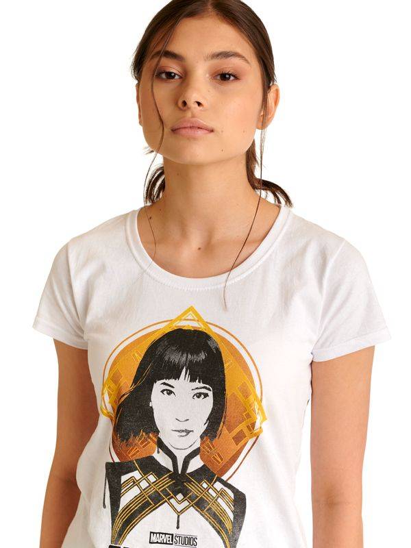 Nastrovje Potsdam Shang-Chi Shang-Chi Xialing Damen T-Shirt Weiss