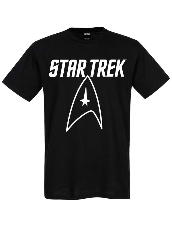 Nastrovje Potsdam Star Trek Big Logo Herren T-Shirt schwarz