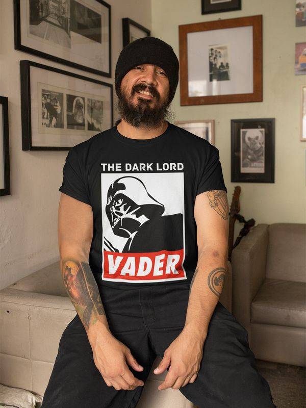 Nastrovje Potsdam Star Wars Dark Lord Vader Herren T-Shirt Schwarz