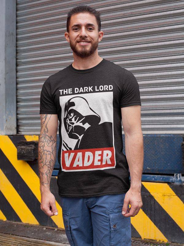 Nastrovje Potsdam Star Wars Dark Lord Vader Herren T-Shirt Schwarz