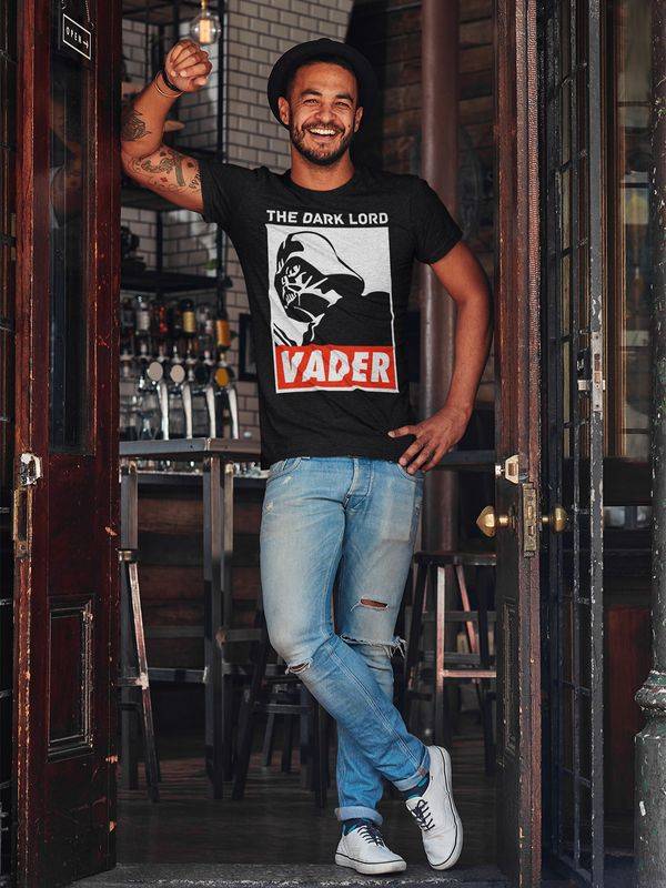 Nastrovje Potsdam Star Wars Dark Lord Vader Herren T-Shirt Schwarz