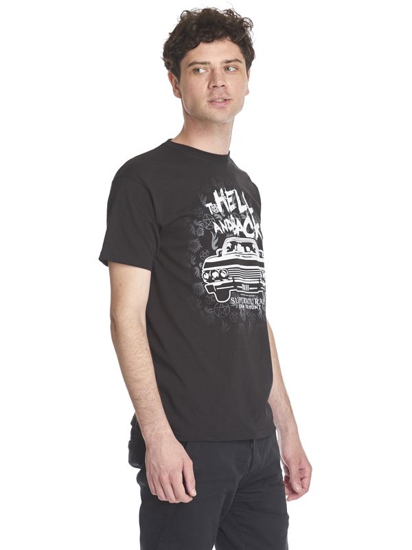 Nastrovje Potsdam Supernatural To Hell Herren T-Shirt Schwarz