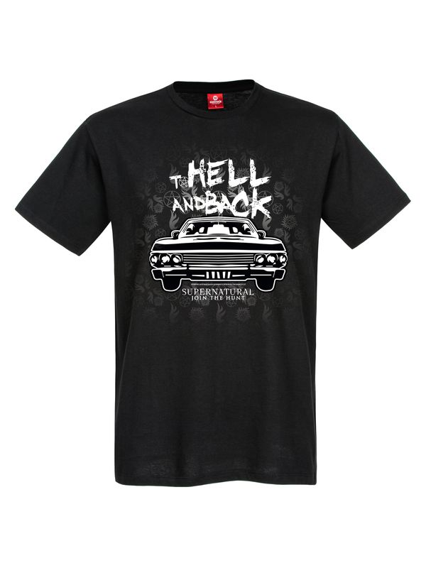 Nastrovje Potsdam Supernatural To Hell Herren T-Shirt schwarz