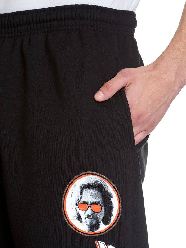 Nastrovje Potsdam The Big Lebowski 70s Vintage Herren Jogginghose Schwarz
