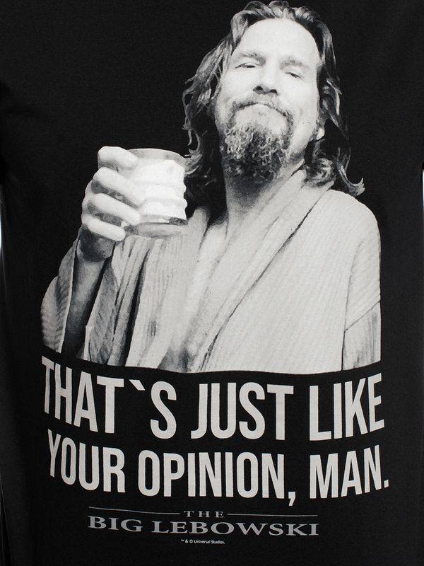 Nastrovje Potsdam The Big Lebowski Dude Herren T-Shirt Schwarz