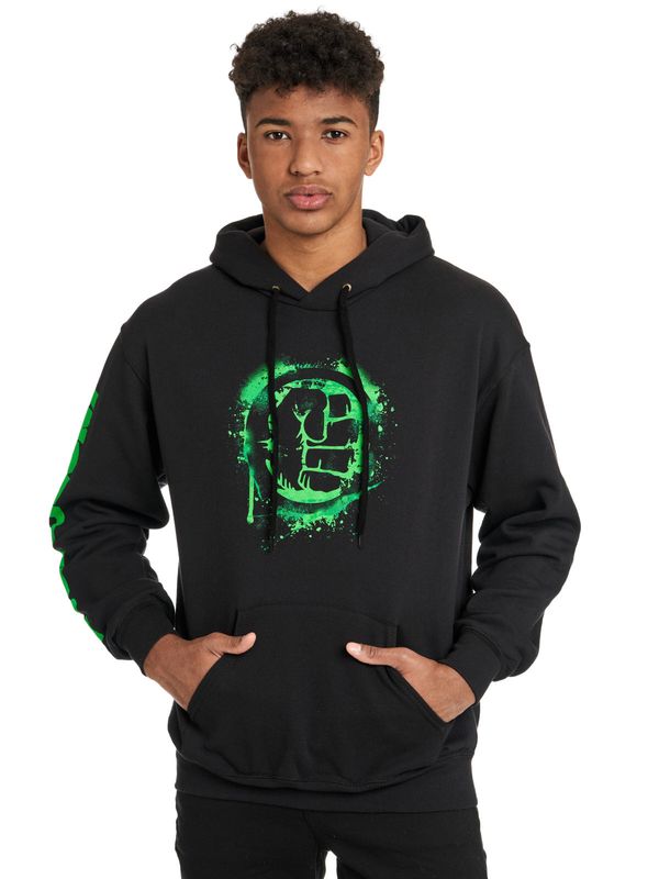 Nastrovje Potsdam The Hulk Fist Herren Kapuzensweatshirt schwarz