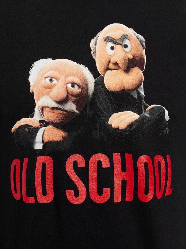Nastrovje Potsdam The Muppets Old School Herren T-Shirt Schwarz