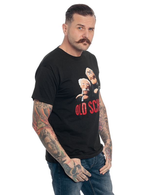 Nastrovje Potsdam The Muppets Old School Herren T-Shirt Schwarz