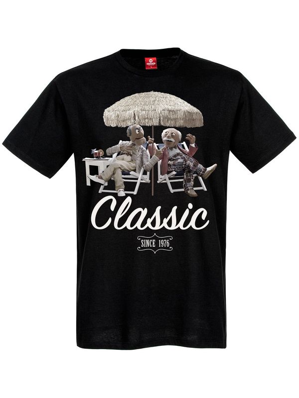 Nastrovje Potsdam The Muppets Waldorf&Statler Classic Herren T-Shirt schwarz