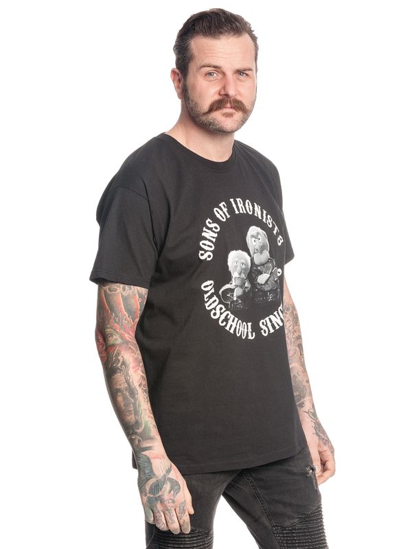 Nastrovje Potsdam The Muppets Waldorf & Statler Herren T-Shirt Schwarz