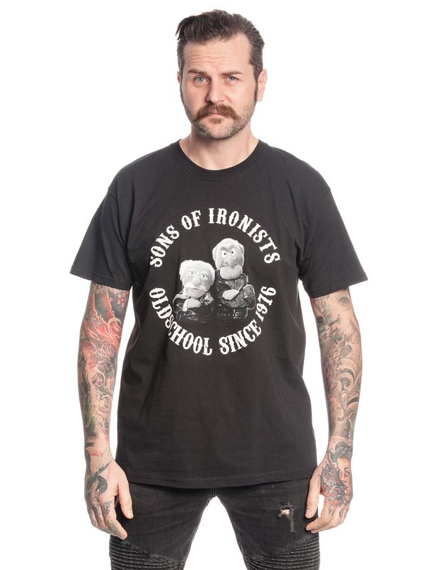 Nastrovje Potsdam The Muppets Waldorf & Statler Herren T-Shirt schwarz Nastrovje Potsdam The Muppets Waldorf & Statler Herren T-Shirt schwarz