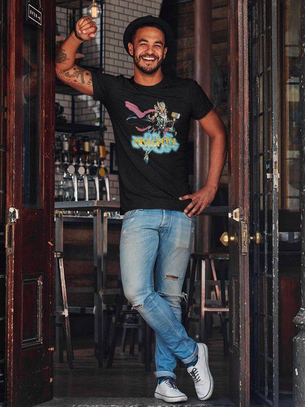 Nastrovje Potsdam Thor Mighty Herren T-Shirt Schwarz