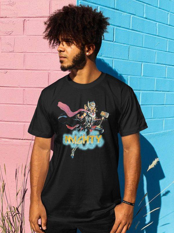 Nastrovje Potsdam Thor Mighty Herren T-Shirt Schwarz