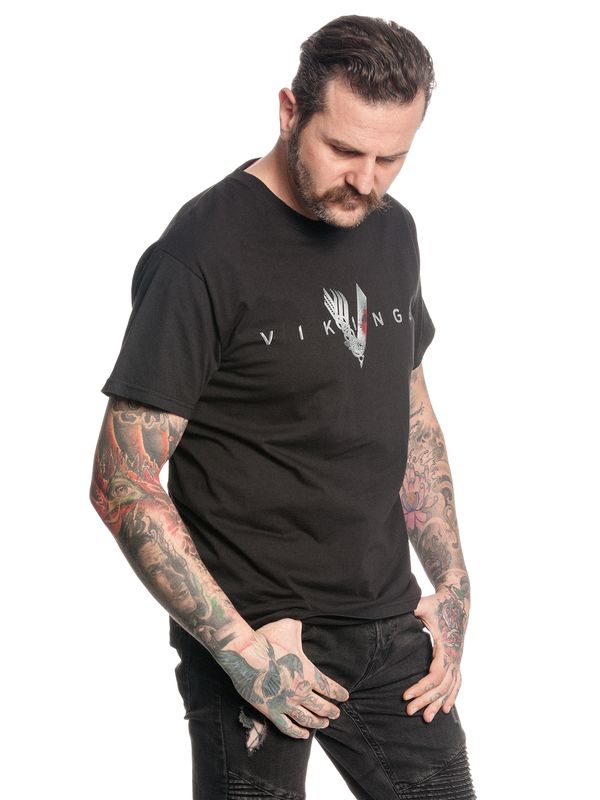 Nastrovje Potsdam Vikings Welcome Herren T-Shirt Schwarz