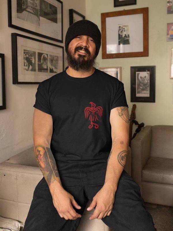 Nastrovje Potsdam Vikings Welcome To Valhalla Herren T-Shirt Schwarz