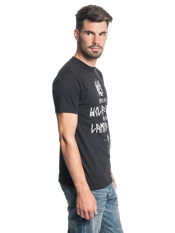 Nastrovje Potsdam Vikings Wolf Of Odin Herren T-Shirt Schwarz