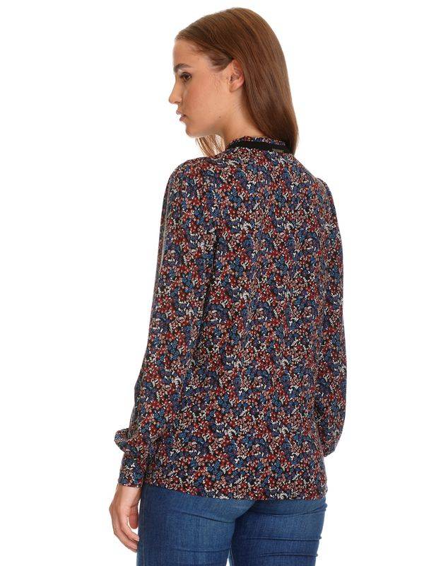 Nastrovje Potsdam Vive Maria Amelie Damen Langarmbluse Schwarz Allover