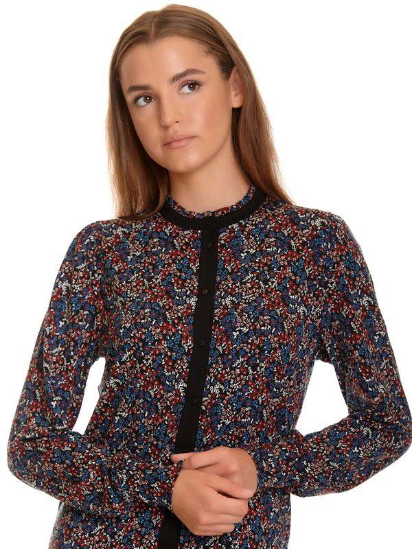 Nastrovje Potsdam Vive Maria Amelie Damen Langarmbluse Schwarz Allover