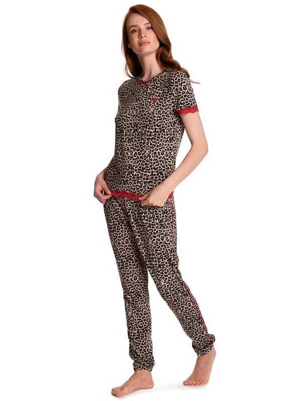 Nastrovje Potsdam Vive Maria Amour Fou Damen Pyjama Leo