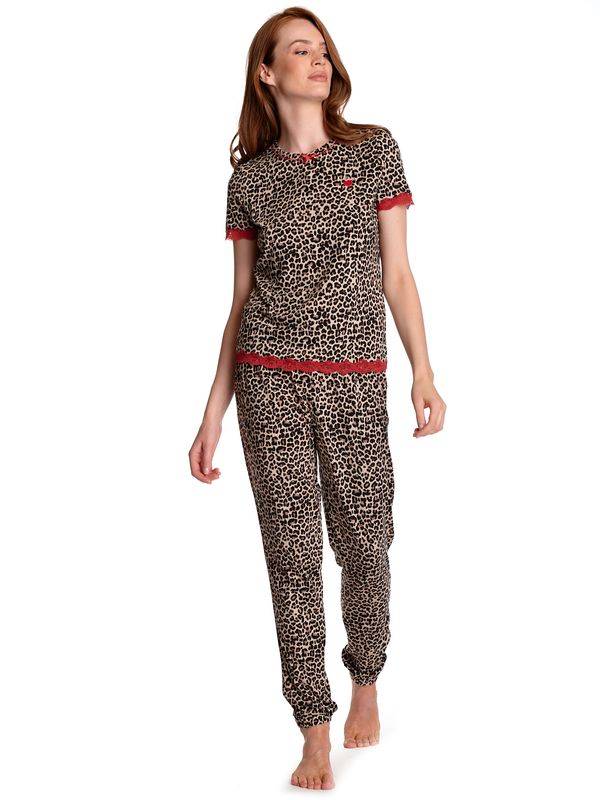 Nastrovje Potsdam Vive Maria Amour Fou Damen Pyjama Leo