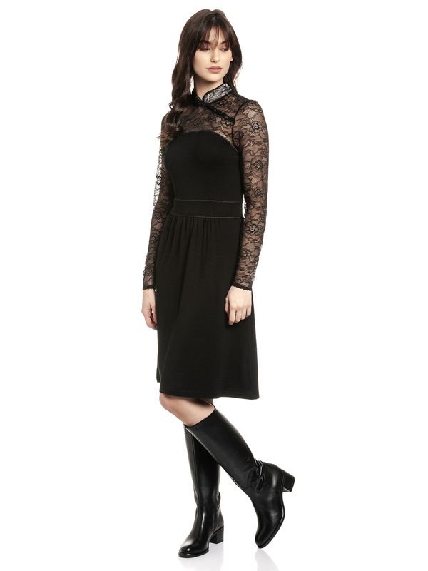 Nastrovje Potsdam Vive Maria Asia Night Damen A-Linien-Kleid Schwarz