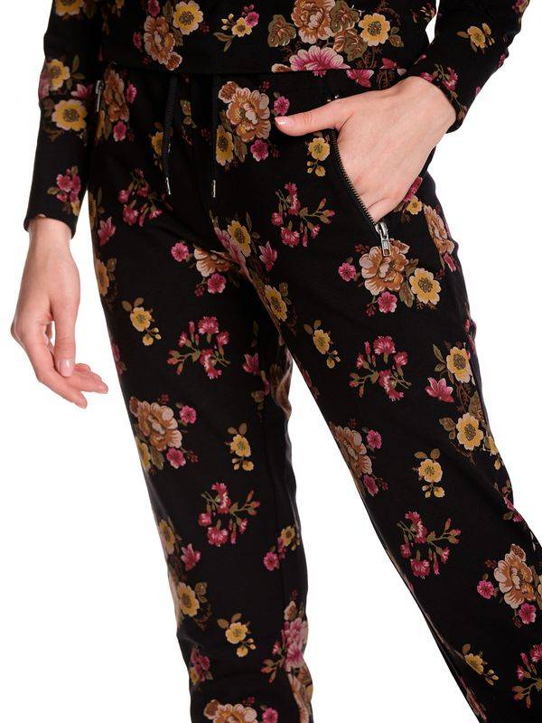 Nastrovje Potsdam Vive Maria Barock Sweat Damen Sweathose Schwarz Allover