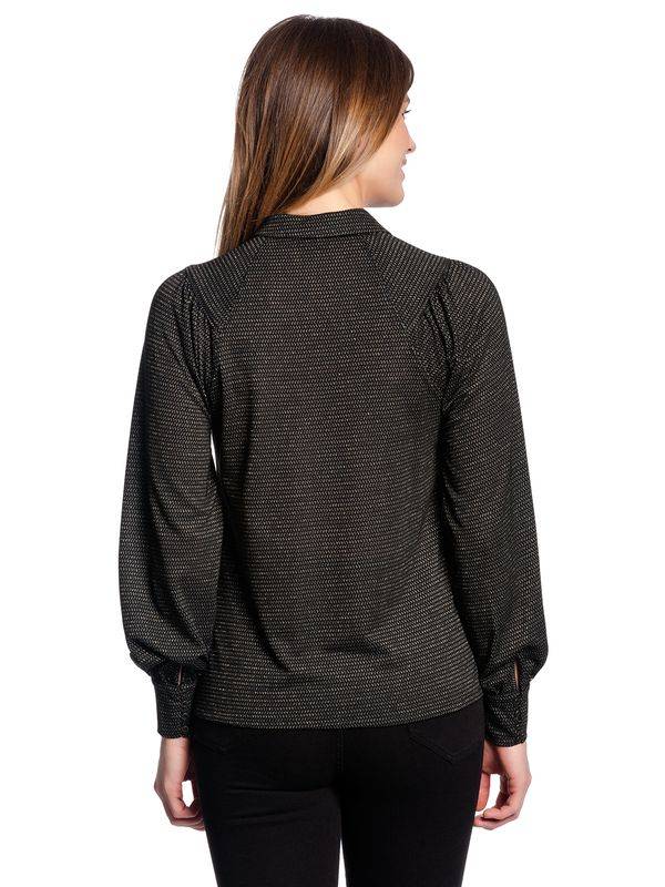 Nastrovje Potsdam Vive Maria Berlin Boheme Damen Langarmbluse Schwarz