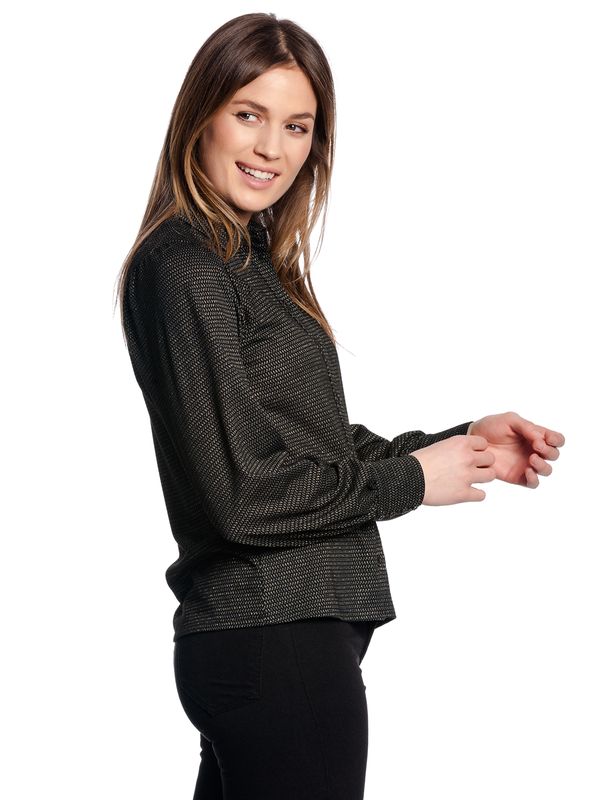 Nastrovje Potsdam Vive Maria Berlin Boheme Damen Langarmbluse Schwarz