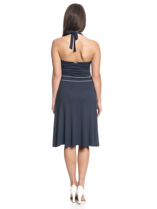 Nastrovje Potsdam Vive Maria Big Sea Holderneck Damen Kleid Dunkelblau