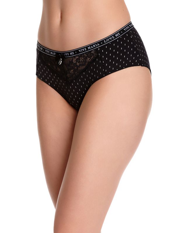 Nastrovje Potsdam Vive Maria Bisou Bisou Damen Panty-Set Creme Allover/schwarz Allover