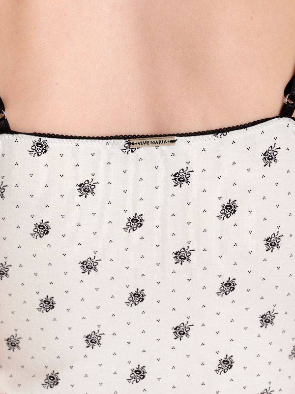 Nastrovje Potsdam Vive Maria Bisou Douce Damen Wäscheset: Top Mit Panty Creme/allover