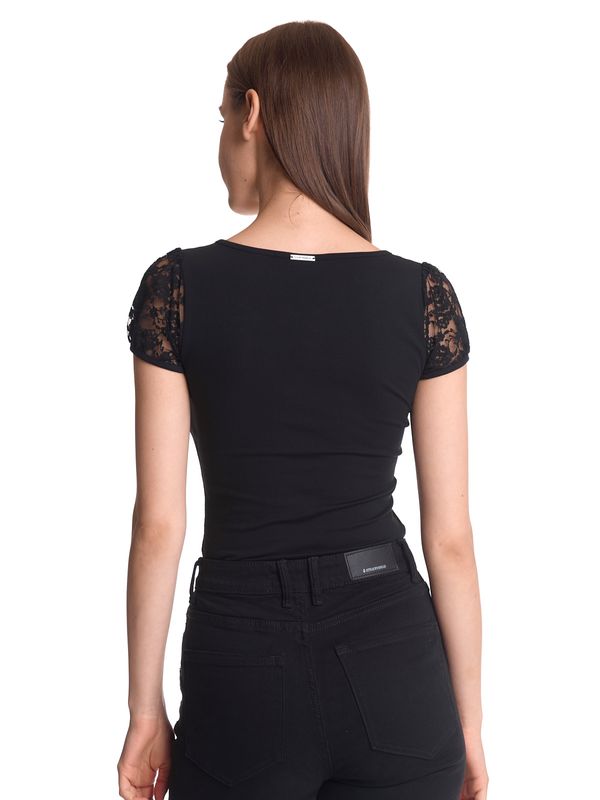 Nastrovje Potsdam Vive Maria Black Vamp Damen T-Shirt Schwarz