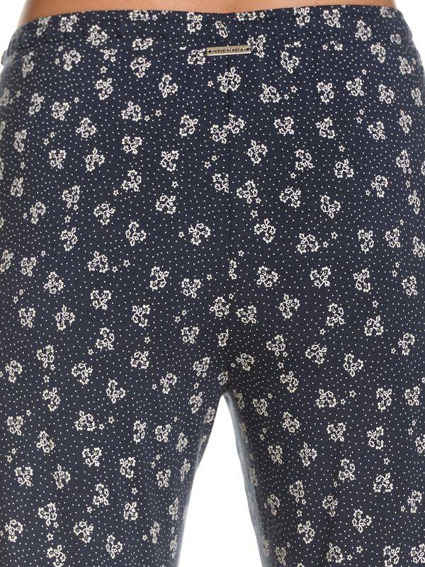 Nastrovje Potsdam Vive Maria Blooming Stars Damen Pyjama Blau Allover