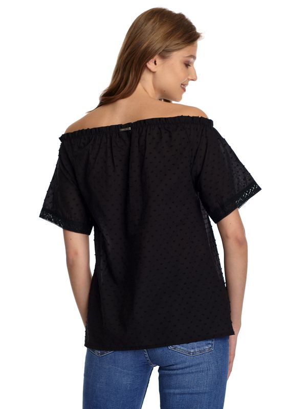 Nastrovje Potsdam Vive Maria Boho Black Dream Damen Tunikashirt Schwarz