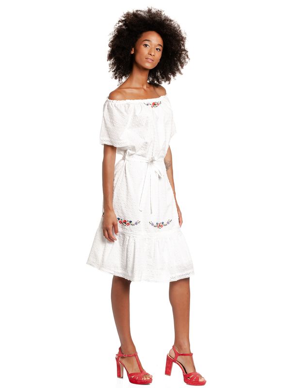 Nastrovje Potsdam Vive Maria Boho Dream Damen Blusenkleid Offwhite