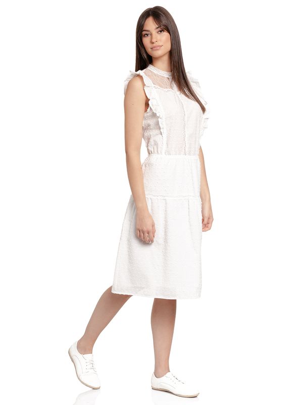 Nastrovje Potsdam Vive Maria Boho Love Damen Spitzenkleid Offwhite