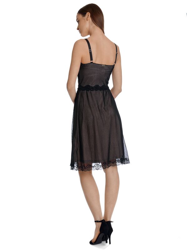 Nastrovje Potsdam Vive Maria Boudoir Tulle Damen Trägerkleid Schwarz