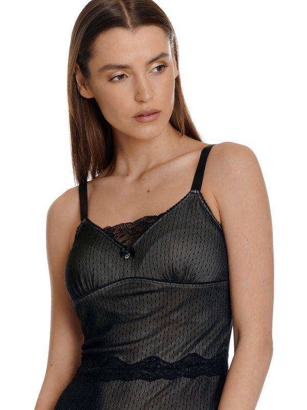 Nastrovje Potsdam Vive Maria Boudoir Tulle Damen Trägerkleid Schwarz