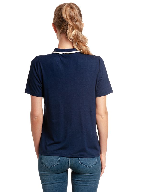 Nastrovje Potsdam Vive Maria Captain's Crew Damen Blusenshirt Blau