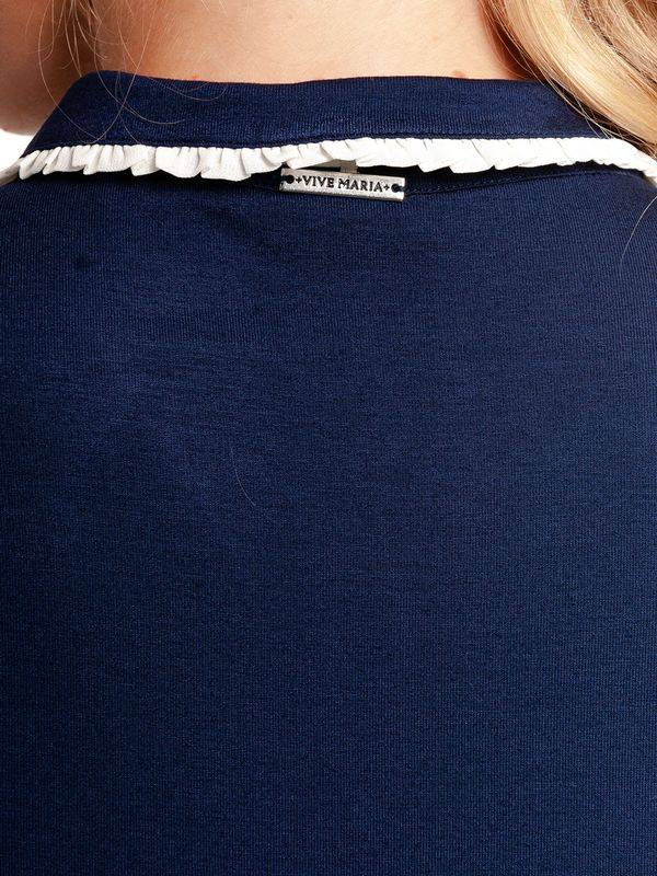 Nastrovje Potsdam Vive Maria Captain's Crew Damen Blusenshirt Blau